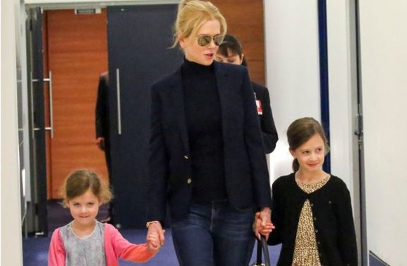Fiicele lui Nicole Kidman deja joacă în film