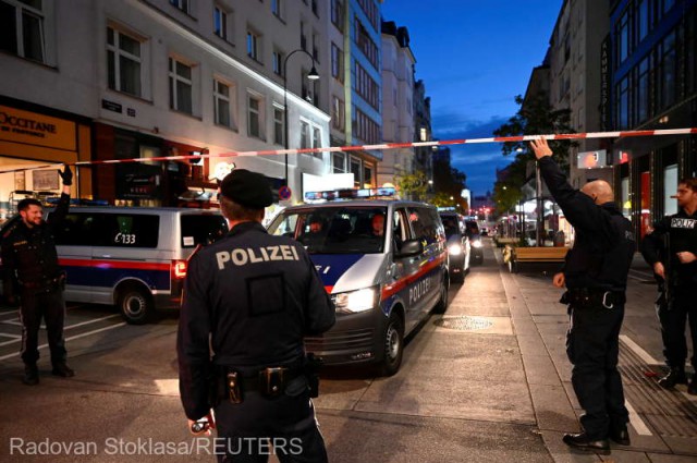 Cetăţeni din şapte state se numără printre victimele atacului de la Viena
