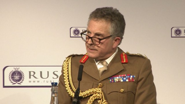 Șeful forţelor armate britanice: Nesiguranţa globală riscă să ducă la declanşarea unui alt război mondial