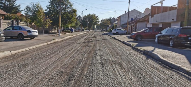 Confort Urban, lucrări de asfaltare în KM 4-5