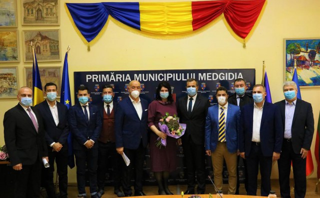 Valentin Vrabie a fost învestit în funcția de primar al Municipiului Medgidia