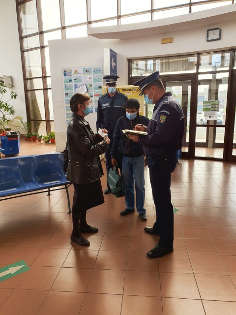 Acțiune desfășurată de polițiștii orașului Năvodari