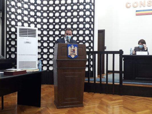 Președintele Consiliului Judeţean, Mihai Lupu, a depus jurământul