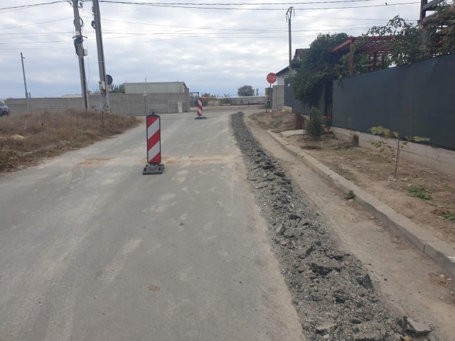 Lucrările de canalizare continuă în localitatea Agigea