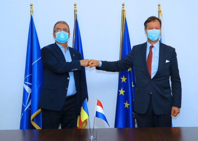 Vizita de curtoazie a ambasadorului Regatului Țărilor de Jos, la Constanța