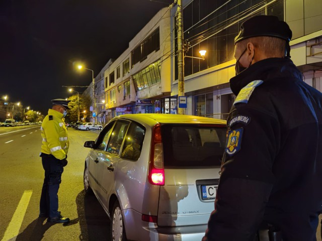 Acţiune desfăşurată de poliţiştii constănțeni în contextul pandemiei