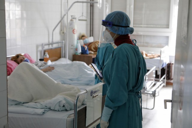 Coronavirus: Spitalele din Belgrad nu mai au locuri pentru pacienţii cu COVID-19