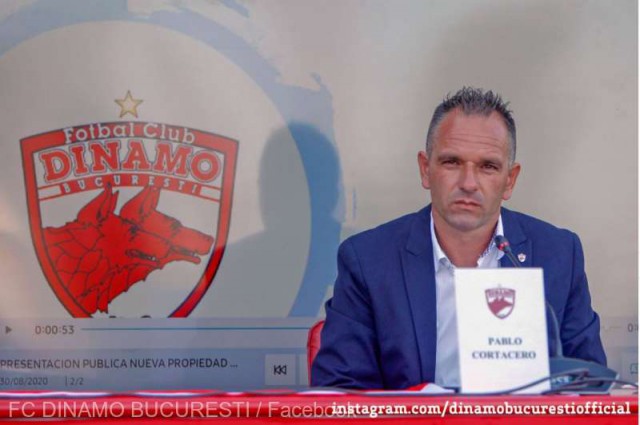 Pablo Cortacero anunţă plata salariilor restante la Dinamo şi majorarea capitalului social cu 5 milioane de euro