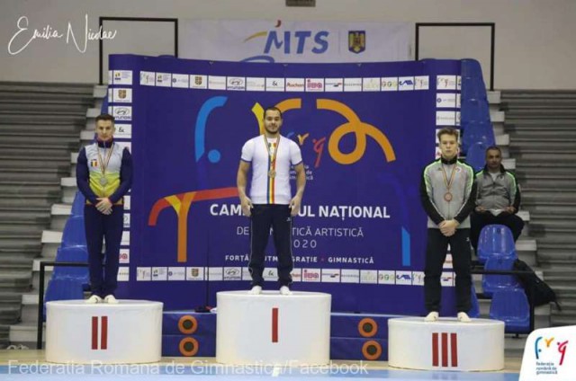 Gimnastică artistică: Andrei Groza, campion naţional la individual compus