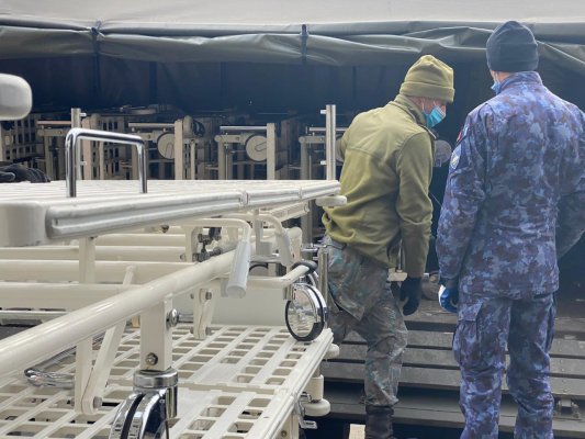 eTrezirea a sponsorizat Spitalul Militar Constanța cu 30 de paturi medicale