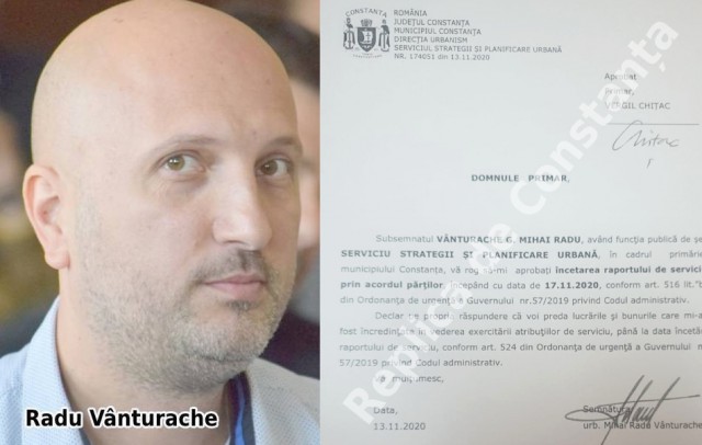 ADIO, Vânturache! 'Marele' ARHITECT şef PĂRĂSEŞTE Primăria Constanţa cu coada între picioare