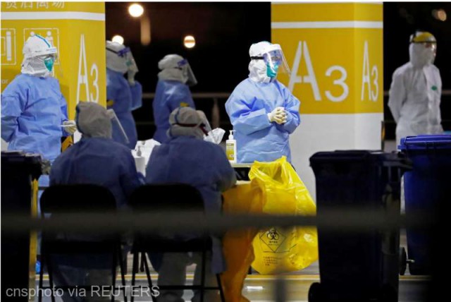 Coronavirus: Campanie de testare în masă la aeroportul din Shanghai