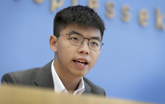 Hong Kong: Activistul pro-democraţie Joshua Wong, plasat în arest preventiv