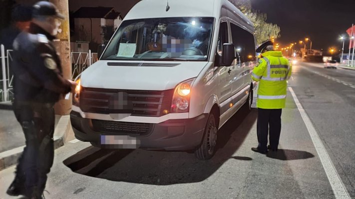 TRANSPORTUL de persoane, verificat de POLIȚIA ROMÂNĂ și I.S.C.T.R.