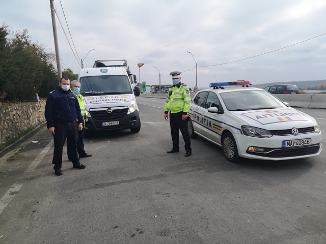 Acțiuni pentru verificarea legalității transportului rutier, în Tulcea