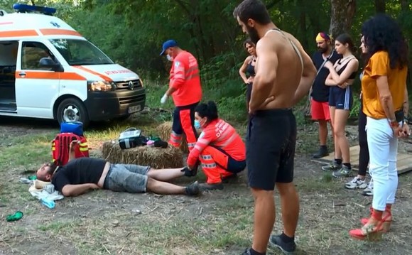 Accidentare dramatică a lui Gabi Toader la Ferma. Colegii s-au îngrozit: „M-a dat peste cap“