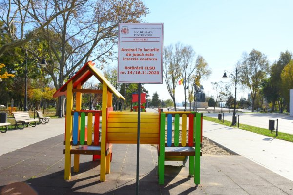 Primăria Constanța: LOCURILE de JOACĂ rămân închise