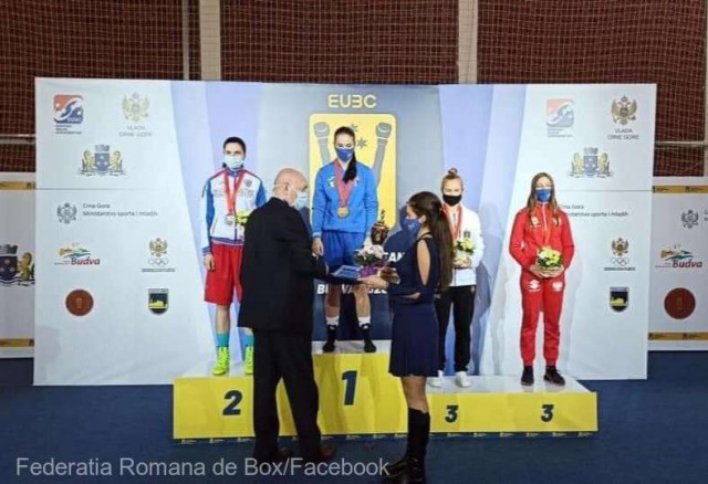 Loredana Marin a câştigat medalia de aur la Europenele de juniori din Muntenegru