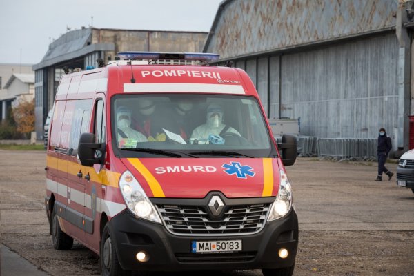 Incendiu pe bulevardul 1 Mai: O BARACĂ a luat foc