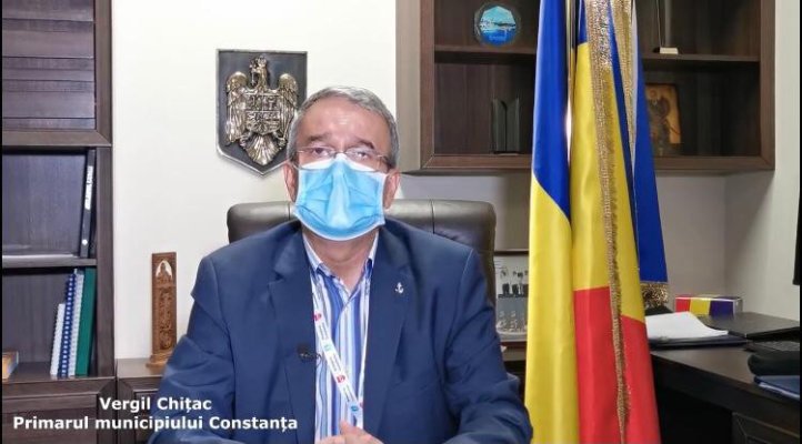 Primarul Constanței, Vergil Chițac, mesaj legat de măsurile anti-Covid