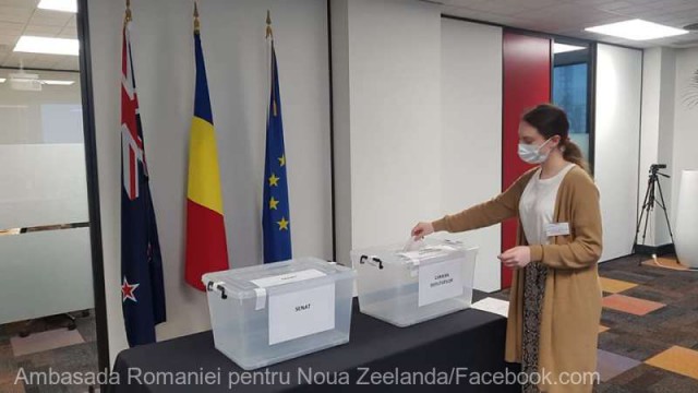 A început votul în străinătate, cu deschiderea secţiei din Auckland, Noua Zeelandă