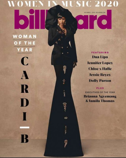 Cântăreaţa rap Cardi B, desemnată 