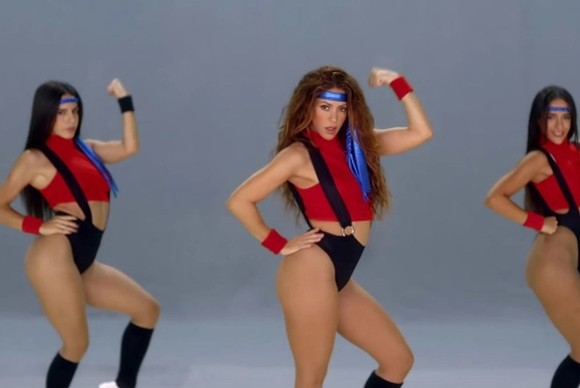 Shakira arată demențial la 43 de ani! A dansat amețitor, într-un outfit stil anii '80