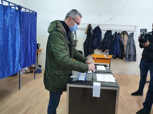 VIDEO! Stelian Ion a votat pentru viitor