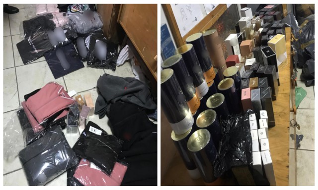 Bunuri contrafăcute și bijuterii din aur, confiscate de polițiștii de frontieră de la Cernavodă