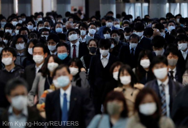 Coronavirus: Japonia a depășit pentru prima oară pragul de 3000 de infectări