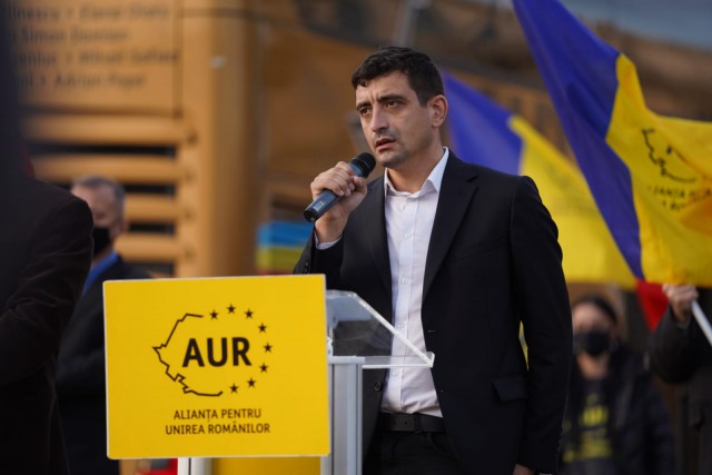Liderul AUR: 'L-am propus premier pe Călin Georgescu'