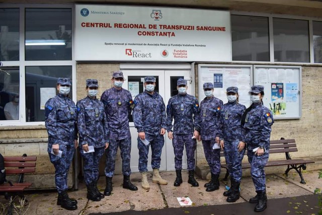 ELEVII din cadrul Școlii Militare de Maiștri Militari a Forțelor Navale au donat sânge