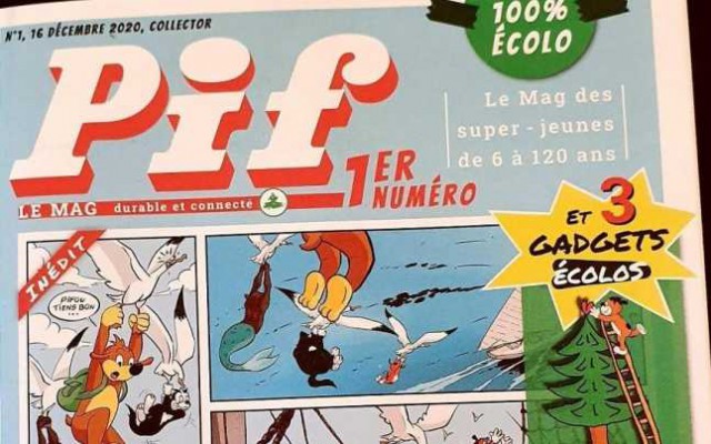 Cunoscuta revistă Pif a revenit la chioşcurile din Franţa