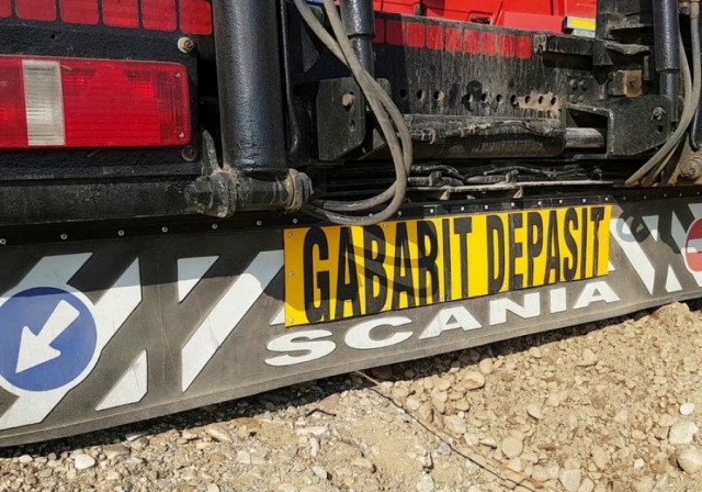 Atenție șoferi! Transport agabaritic pe ruta Agigea - DJ 401