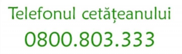 Primăria Hârşova pune la dispoziţie TELEFONUL CETĂŢEANULUI