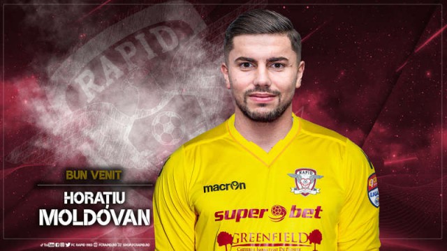 FC Rapid l-a transferat pe portarul Horaţiu Moldovan