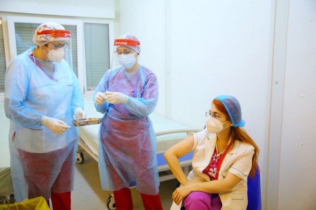 VIDEO! Cadrele medicale din Constanța au primit a doua doză de vaccin împotriva Covid-19