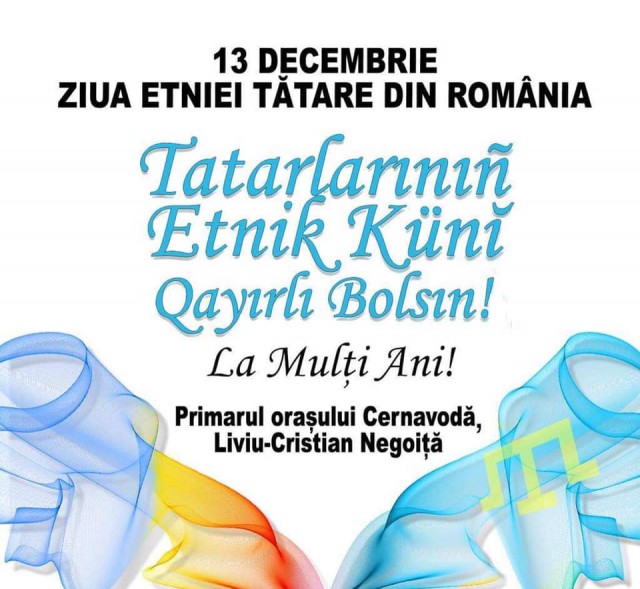Primarul din Cernavodă, mesaj cu ocazia zilei etniei tătare din România