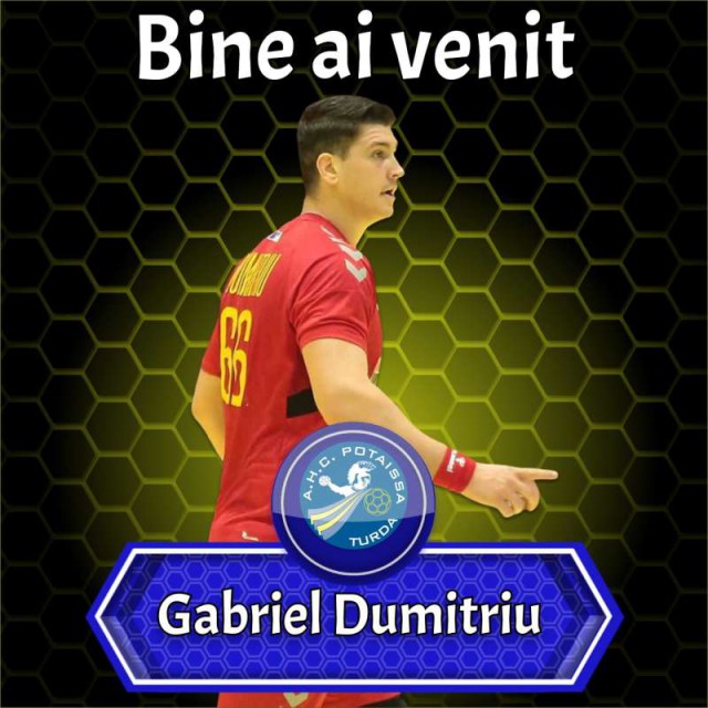 Potaissa Turda l-a transferat pe internaţionalul Gabriel Dumitriu