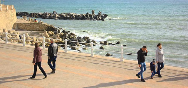 TEMPERATURI SCĂZUTE în această săptămână, la malul mării!