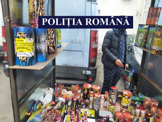 PERCHEZIȚII în CONSTANȚA, la comercianții de PETARDE