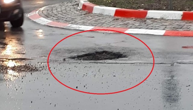 Bulevardul Aurel Vlaicu, CIURUIT în urma ploilor abundente! VIDEO