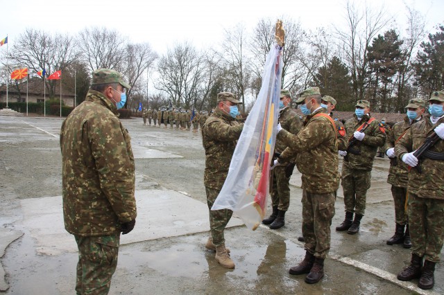 S-a SCHIMBAT COMANDANTUL Batalionul 341 Infanterie Constanţa; prezent șeful Statului Major al Forţelor Terestre