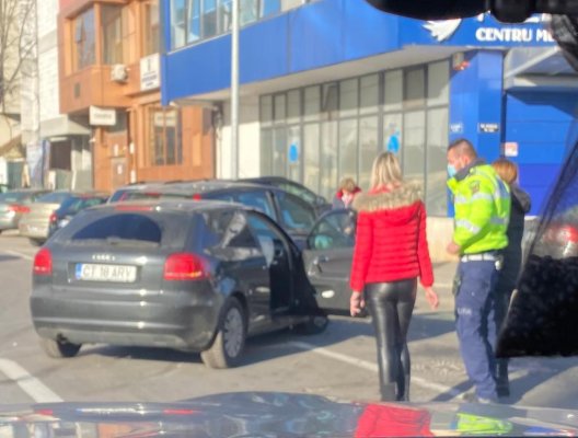 Accident rutier pe Mamaia, lângă Medstar