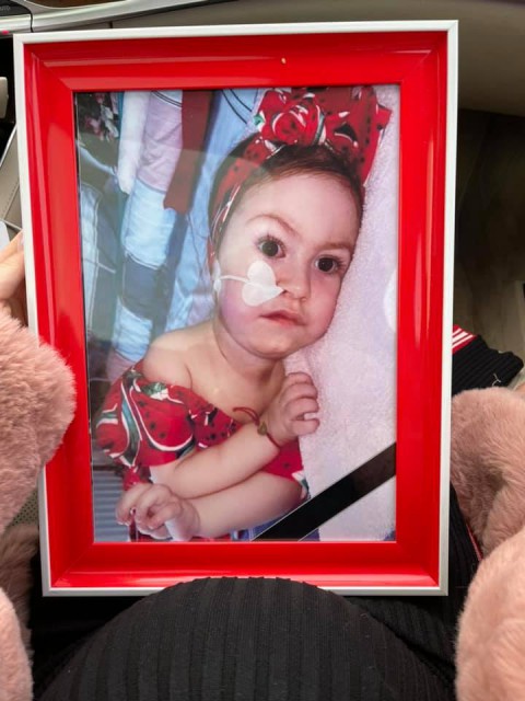 Micuța ALESSIA a fost CONDUSĂ pe ULTIMUL DRUM