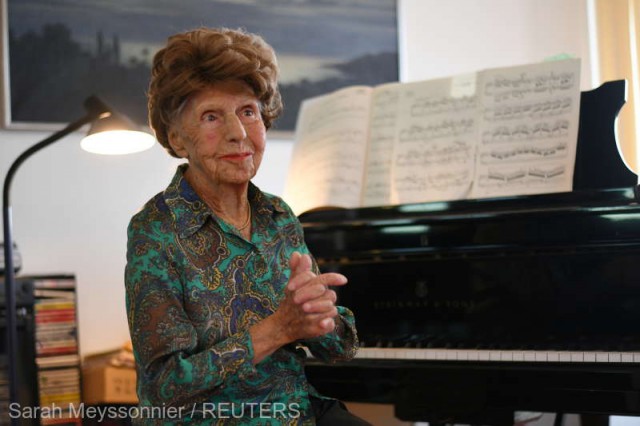 O pianistă franceză în vârstă de 106 ani va lansa un nou album în luna aprilie