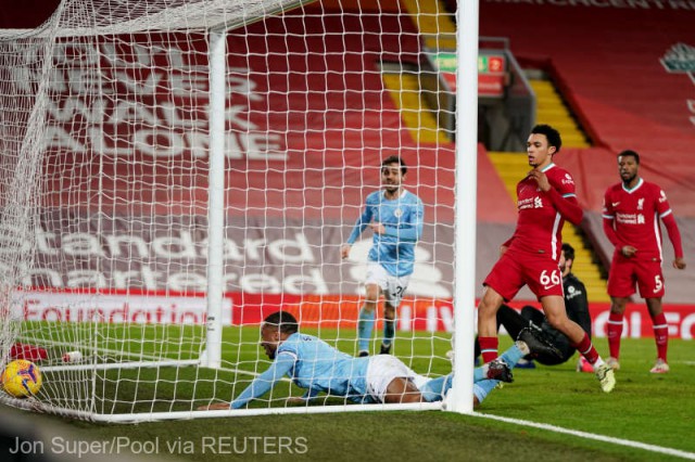 Fotbal: Manchester City a învins-o cu 4-1 pe Liverpool, un pas important spre câştigarea Premier League