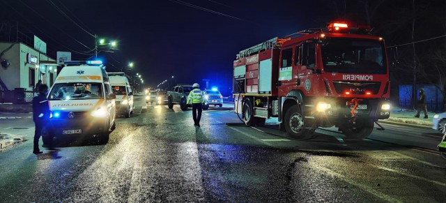 ACCIDENT cu VICTIMĂ, în MAMAIA, zona CAZINO