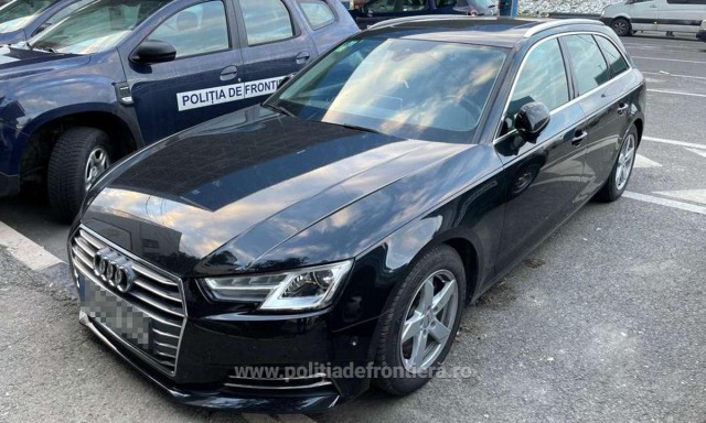 AUTOVEHICULE căutate de autoritățile din GERMANIA și FRANȚA, descoperite de polițiștii de frontieră din ROMÂNIA