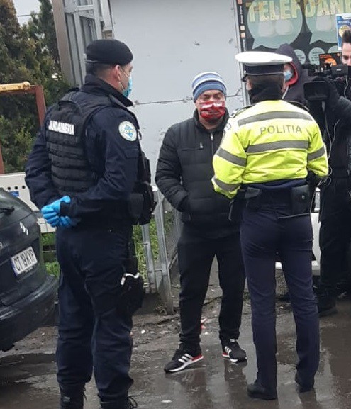 Acțiune de verificare a măsurilor anti-Covid, în Tomis 3